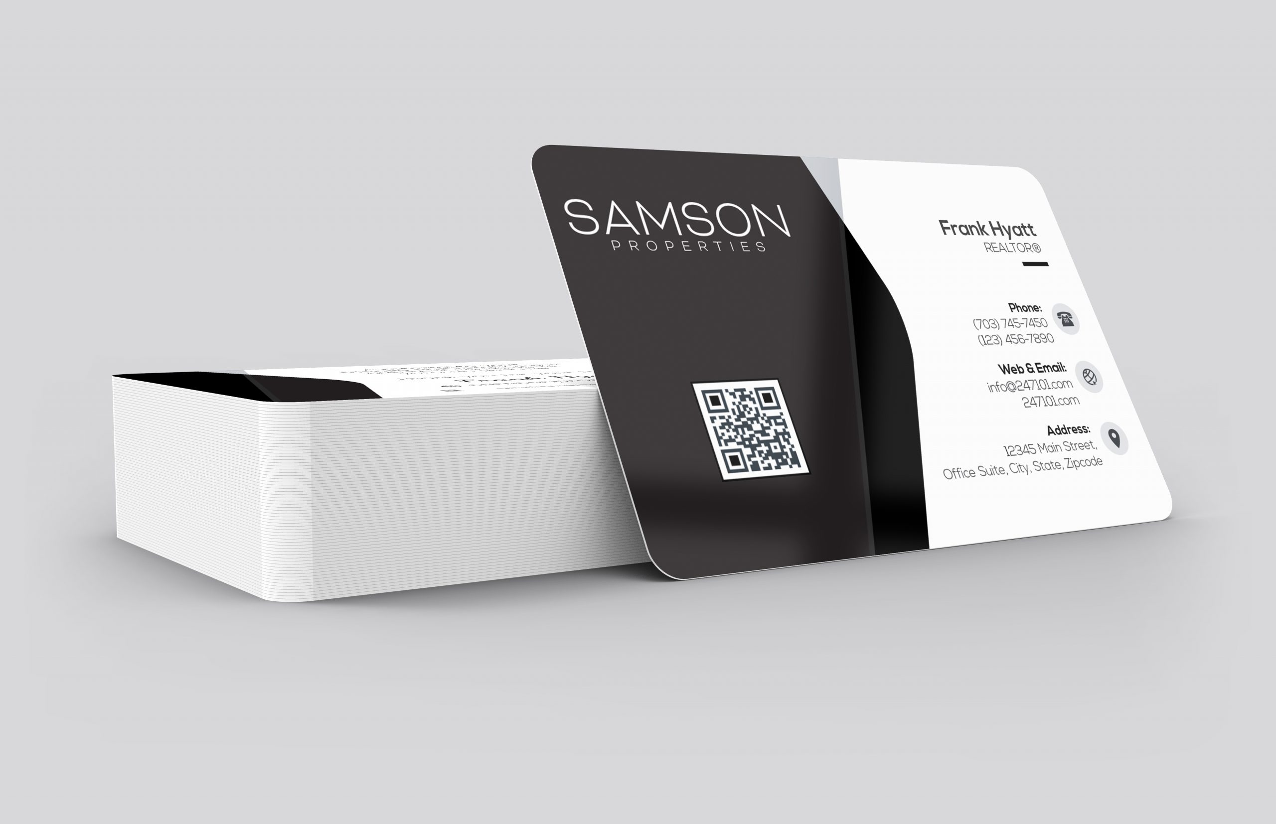 SP0103 scaled - Business Cards Flow - Choose from premium paper stocks, shapes and sizes. Custom cards, made your way. Shop Now! Custom premium business cards ship free.