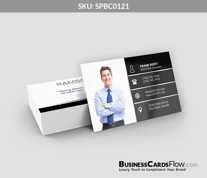 Samson Properties Business Cards SPBC0121 1 - Business Cards Flow - Choose from premium paper stocks, shapes and sizes. Custom cards, made your way. Shop Now! Custom premium business cards ship free.