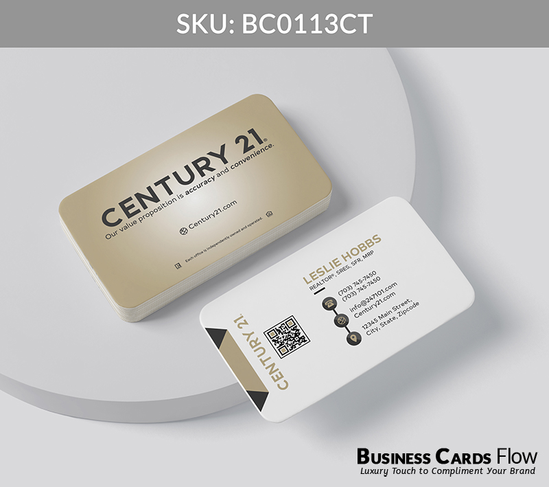 Business Cards Flow Century 21 Business Cards BC0113CT Style 20 - Choose from premium paper stocks, shapes and sizes. Custom cards, made your way. Shop Now! Custom premium business cards ship free. Century 21 Business Cards - BC0113CT Realtors Business Cards Flow for Century 21