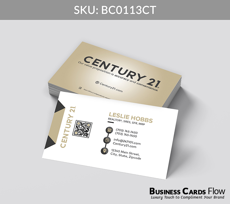 Business Cards Flow Century 21 Business Cards BC0113CT Style 24 - Choose from premium paper stocks, shapes and sizes. Custom cards, made your way. Shop Now! Custom premium business cards ship free. Century 21 Business Cards - BC0113CT Realtors Business Cards Flow for Century 21