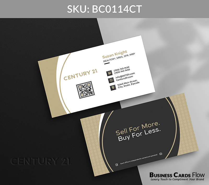Business Cards Flow Century 21 Business Cards BC0114CT Style 12 - Choose from premium paper stocks, shapes and sizes. Custom cards, made your way. Shop Now! Custom premium business cards ship free. Century 21 Business Cards - BC0114CT Realtors Business Cards Flow for Century 21