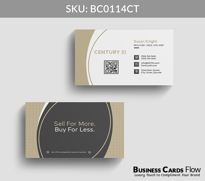 Business Cards Flow Century 21 Business Cards BC0114CT Style 22 - Choose from premium paper stocks, shapes and sizes. Custom cards, made your way. Shop Now! Custom premium business cards ship free. Century 21 Business Cards - BC0114CT Realtors Business Cards Flow for Century 21