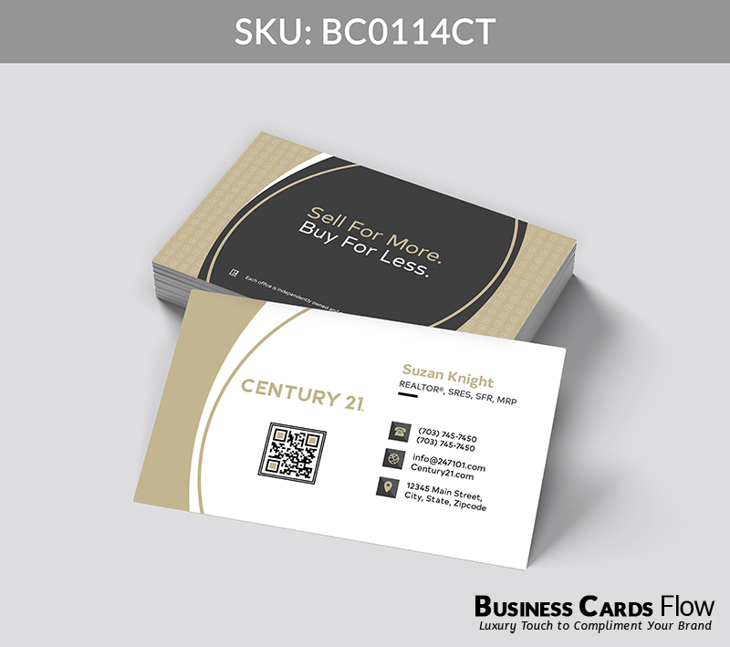 Business Cards Flow Century 21 Business Cards BC0114CT Style 24 - Choose from premium paper stocks, shapes and sizes. Custom cards, made your way. Shop Now! Custom premium business cards ship free. Century 21 Business Cards - BC0114CT Realtors Business Cards Flow for Century 21