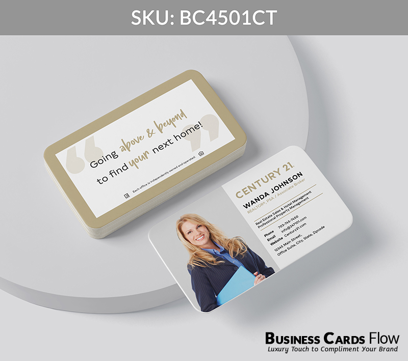 Realtors Business Cards Flow for Century 21