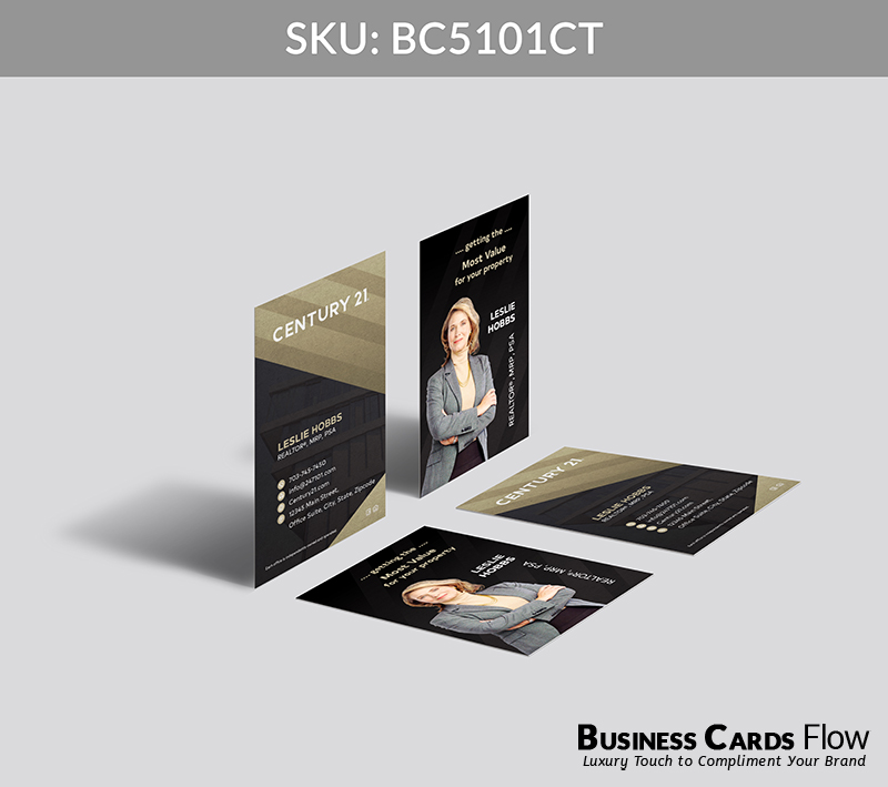 Business Cards Flow Century 21 Business Cards BC5101CT Style 29 - Choose from premium paper stocks, shapes and sizes. Custom cards, made your way. Shop Now! Custom premium business cards ship free. Century 21 Business Cards - BC5101CT Realtors Business Cards Flow for Century 21