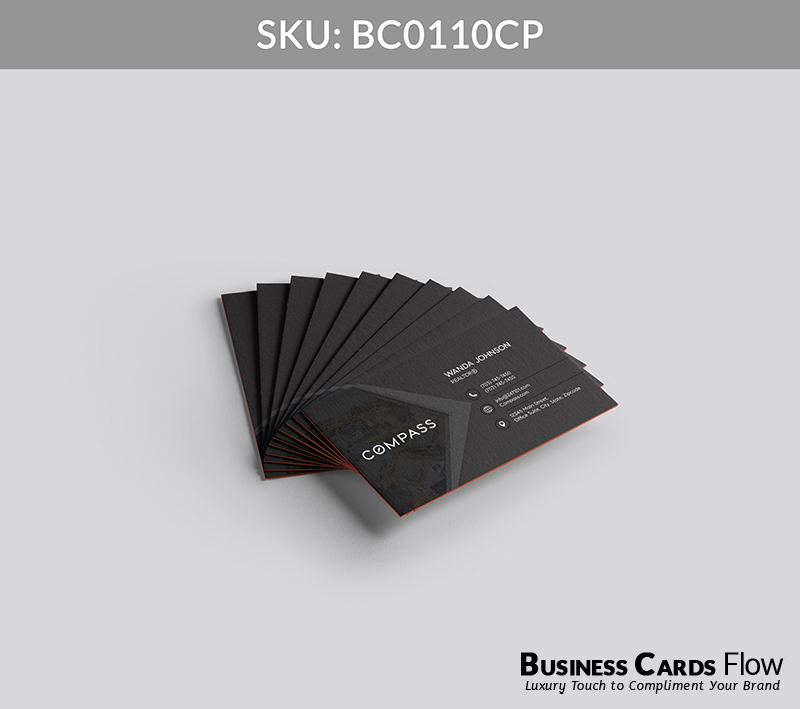 Business Cards Flow Compass Business Cards BC0110CP Style 6 - Choose from premium paper stocks, shapes and sizes. Custom cards, made your way. Shop Now! Custom premium business cards ship free. Compass Business Cards - BC0110CP Realtors Business Cards Flow for Compass