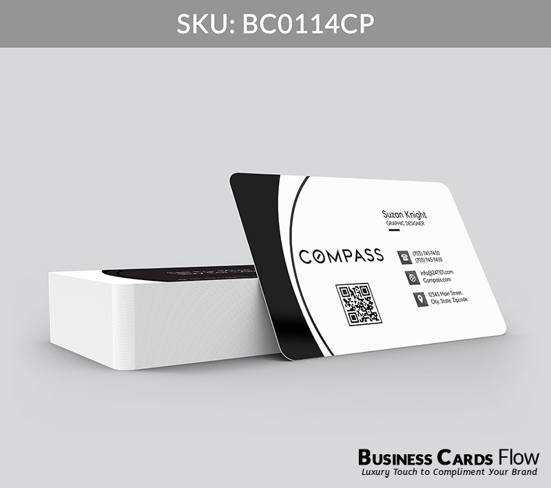 Business Cards Flow Compass Business Cards BC0114CP Style 2 - Choose from premium paper stocks, shapes and sizes. Custom cards, made your way. Shop Now! Custom premium business cards ship free. Compass Business Cards - BC0114CP Realtors Business Cards Flow for Compass