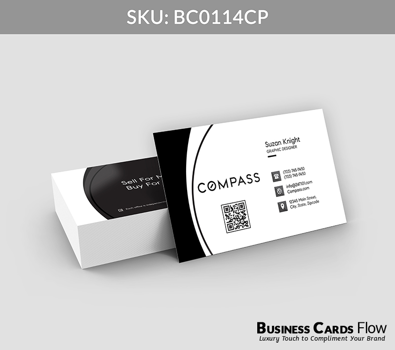 Business Cards Flow Compass Business Cards BC0114CP Style 21 - Choose from premium paper stocks, shapes and sizes. Custom cards, made your way. Shop Now! Custom premium business cards ship free. Compass Business Cards - BC0114CP Realtors Business Cards Flow for Compass