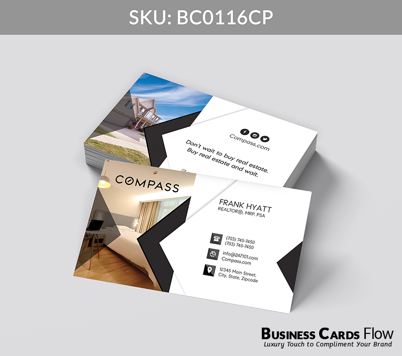 Business Cards Flow Compass Business Cards BC0116CP Style 24 - Choose from premium paper stocks, shapes and sizes. Custom cards, made your way. Shop Now! Custom premium business cards ship free. Compass Business Cards - BC0116CP Realtors Business Cards Flow for Compass