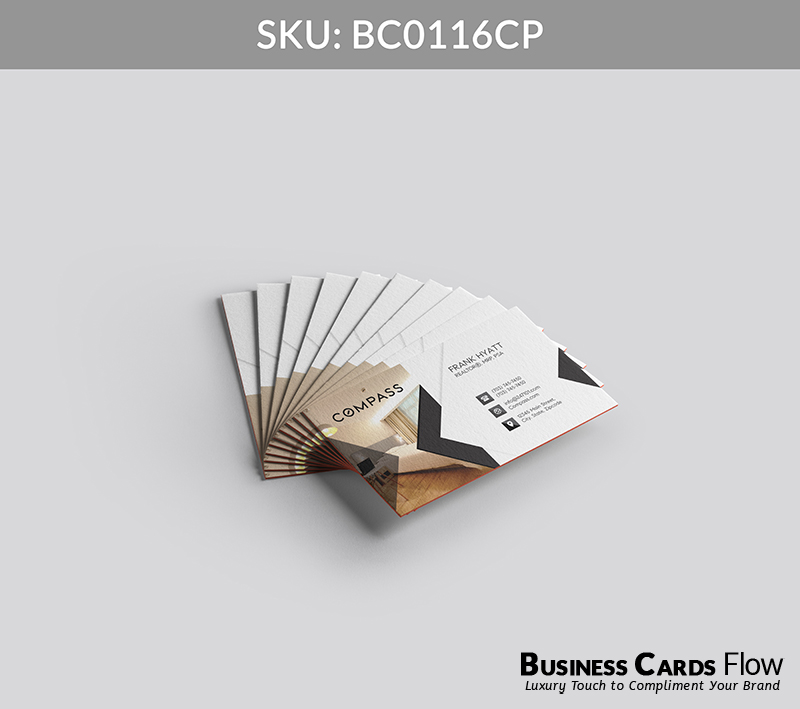 Business Cards Flow Compass Business Cards BC0116CP Style 6 - Choose from premium paper stocks, shapes and sizes. Custom cards, made your way. Shop Now! Custom premium business cards ship free. Compass Business Cards - BC0116CP Realtors Business Cards Flow for Compass