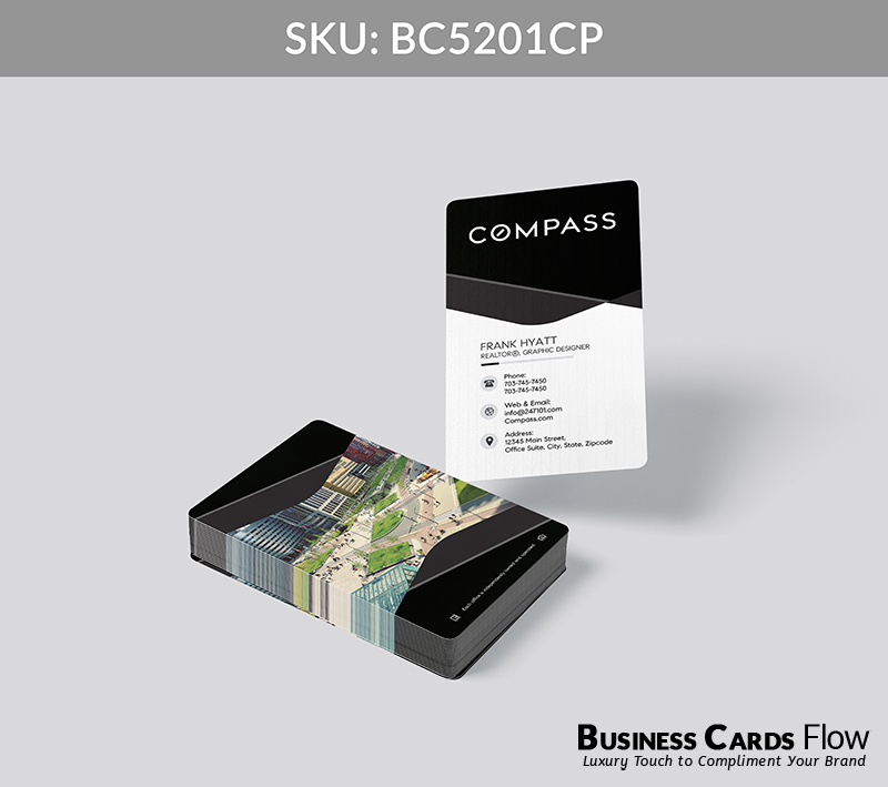 Business Cards Flow Compass Business Cards BC5201CP Style 26 - Choose from premium paper stocks, shapes and sizes. Custom cards, made your way. Shop Now! Custom premium business cards ship free. Compass Business Cards - BC5201CP Realtors Business Cards Flow for Compass
