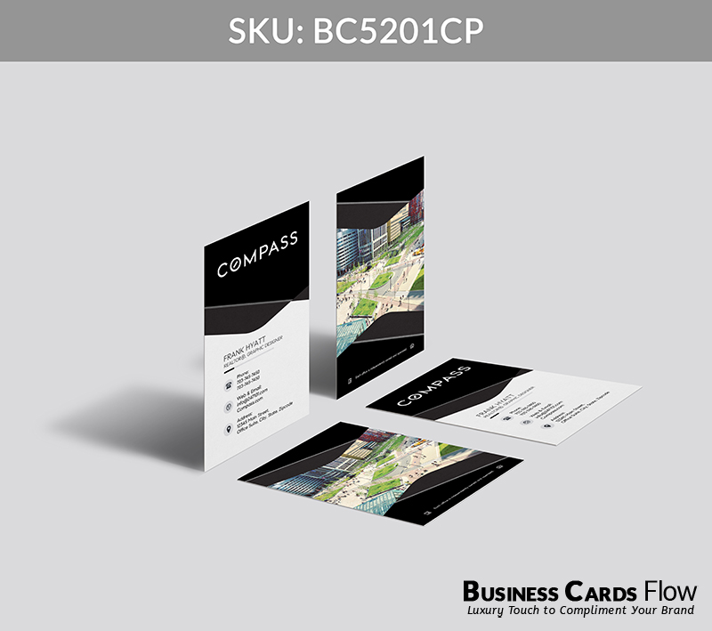 Business Cards Flow Compass Business Cards BC5201CP Style 29 - Choose from premium paper stocks, shapes and sizes. Custom cards, made your way. Shop Now! Custom premium business cards ship free. Compass Business Cards - BC5201CP Realtors Business Cards Flow for Compass