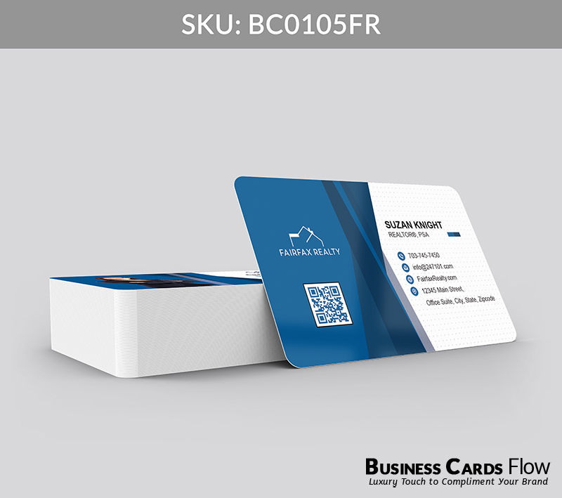Business Cards Flow Fairfax Realty Business Cards BC0105FR Style 2 - Choose from premium paper stocks, shapes and sizes. Custom cards, made your way. Shop Now! Custom premium business cards ship free. Fairfax Realty Business Cards - BC0105FR Realtors Business Cards Flow for Fairfax Realty