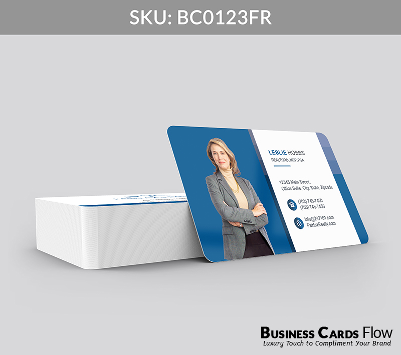 Business Cards Flow Fairfax Realty Business Cards BC0123FR Style 2 - Choose from premium paper stocks, shapes and sizes. Custom cards, made your way. Shop Now! Custom premium business cards ship free. Fairfax Realty Business Cards - BC0123FR Realtors Business Cards Flow for Fairfax Realty