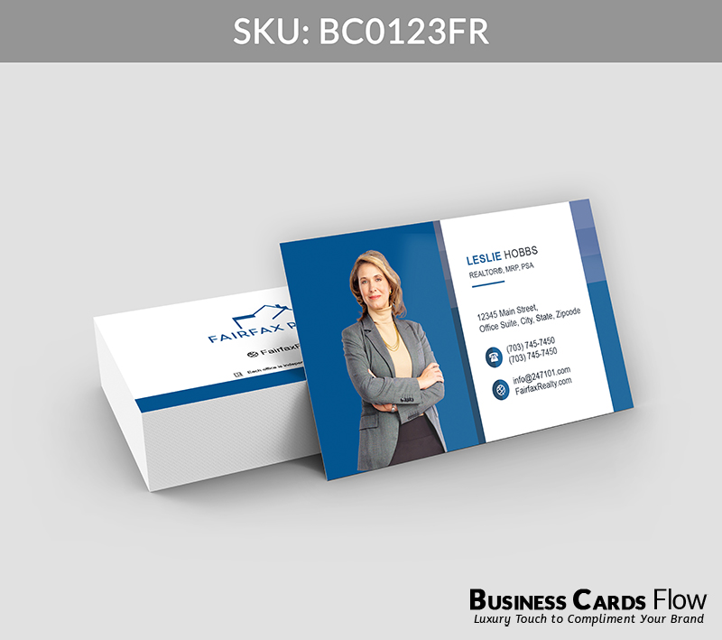 Business Cards Flow Fairfax Realty Business Cards BC0123FR Style 21 - Choose from premium paper stocks, shapes and sizes. Custom cards, made your way. Shop Now! Custom premium business cards ship free. Fairfax Realty Business Cards - BC0123FR Realtors Business Cards Flow for Fairfax Realty