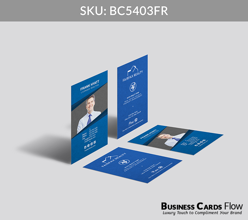 Business Cards Flow Fairfax Realty Business Cards BC5403FR Style 29 - Choose from premium paper stocks, shapes and sizes. Custom cards, made your way. Shop Now! Custom premium business cards ship free. Fairfax Realty Business Cards - BC5403FR Realtors Business Cards Flow for Fairfax Realty