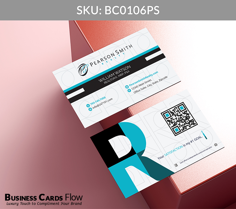 Business Cards Flow Pearson Smith Business Cards BC0106PS Style 5 - Choose from premium paper stocks, shapes and sizes. Custom cards, made your way. Shop Now! Custom premium business cards ship free. Pearson Smith Business Cards - BC0106PS Realtors Business Cards Flow for Pearson Smith
