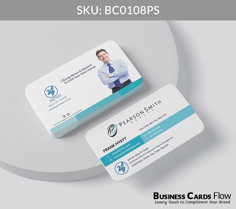 Business Cards Flow Pearson Smith Business Cards BC0108PS Style 20 - Choose from premium paper stocks, shapes and sizes. Custom cards, made your way. Shop Now! Custom premium business cards ship free. Pearson Smith Business Cards - BC0108PS Realtors Business Cards Flow for Pearson Smith