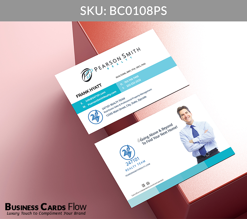 Business Cards Flow Pearson Smith Business Cards BC0108PS Style 5 - Choose from premium paper stocks, shapes and sizes. Custom cards, made your way. Shop Now! Custom premium business cards ship free. Pearson Smith Business Cards - BC0108PS Realtors Business Cards Flow for Pearson Smith