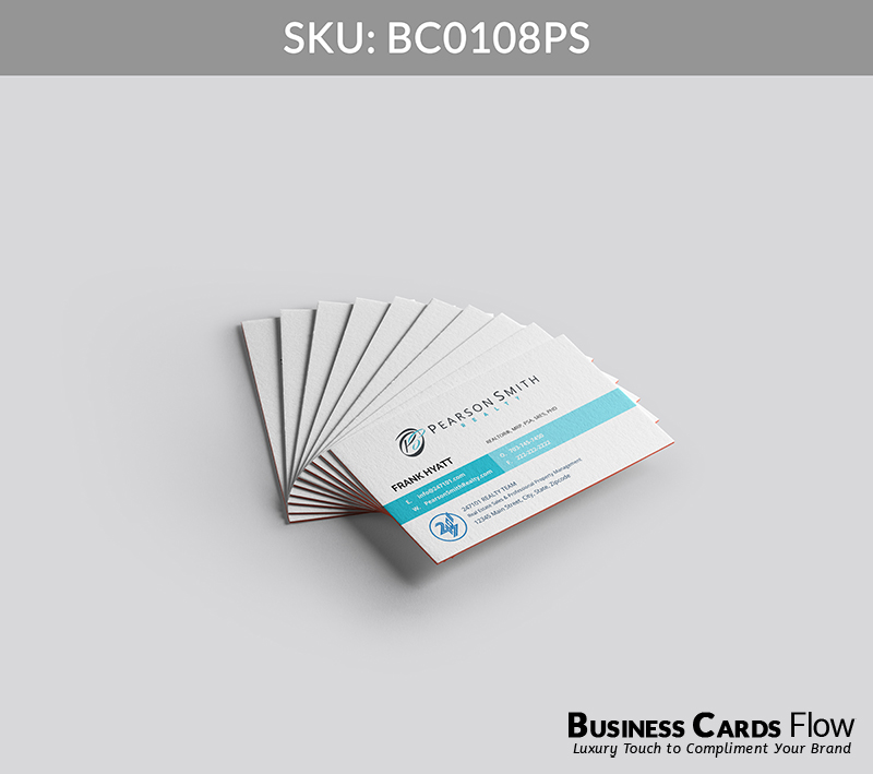 Business Cards Flow Pearson Smith Business Cards BC0108PS Style 6 - Choose from premium paper stocks, shapes and sizes. Custom cards, made your way. Shop Now! Custom premium business cards ship free. Pearson Smith Business Cards - BC0108PS Realtors Business Cards Flow for Pearson Smith