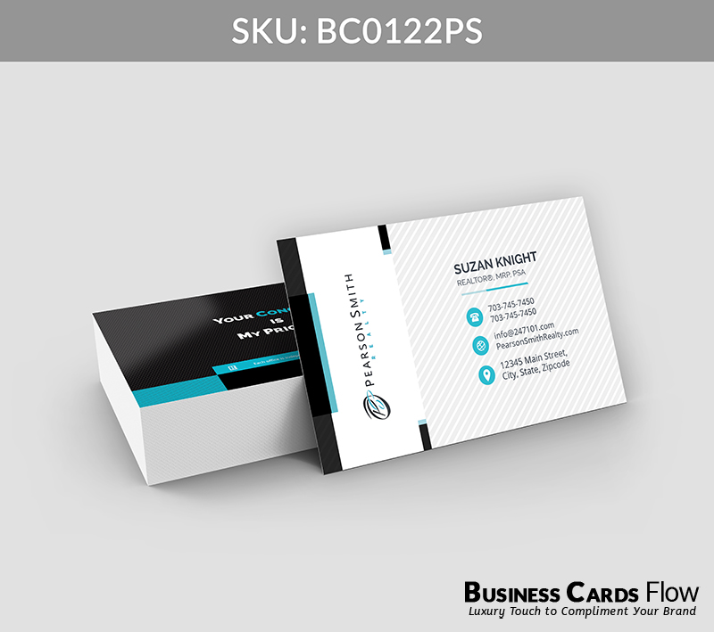 Business Cards Flow Pearson Smith Business Cards BC0122PS Style 21 - Choose from premium paper stocks, shapes and sizes. Custom cards, made your way. Shop Now! Custom premium business cards ship free. Pearson Smith Business Cards - BC0122PS Realtors Business Cards Flow for Pearson Smith