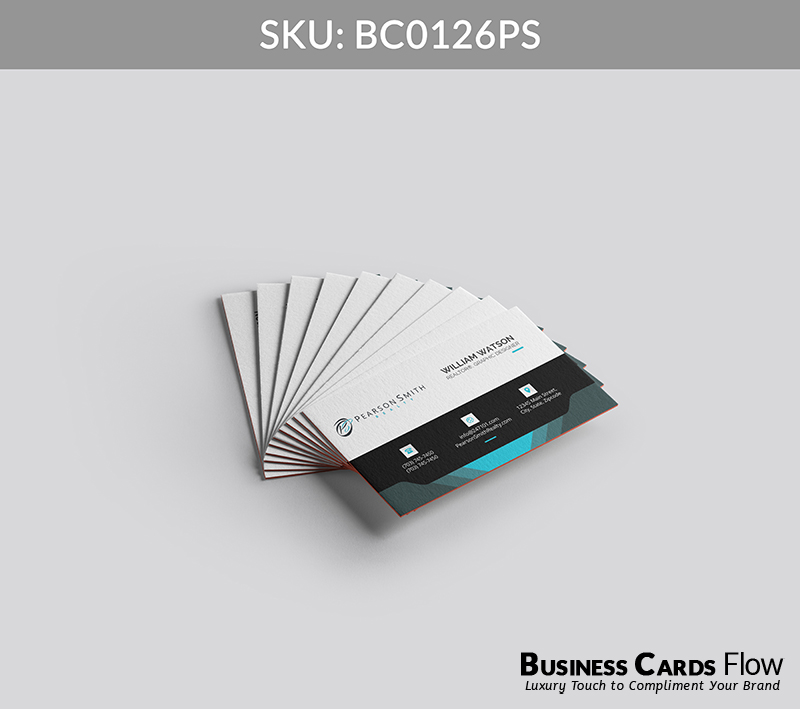 Business Cards Flow Pearson Smith Business Cards BC0126PS Style 6 - Choose from premium paper stocks, shapes and sizes. Custom cards, made your way. Shop Now! Custom premium business cards ship free. Pearson Smith Business Cards - BC0126PS Realtors Business Cards Flow for Pearson Smith