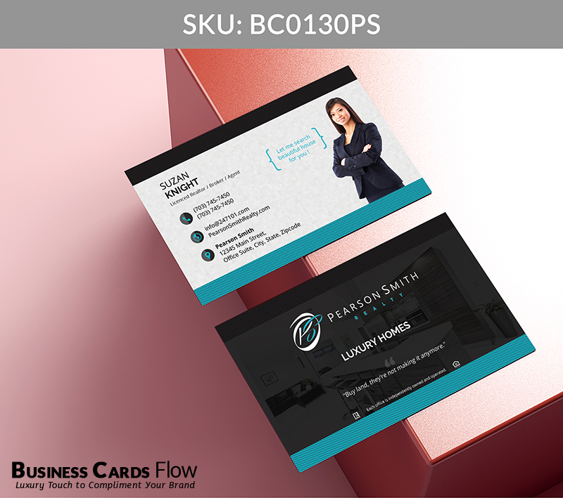 Business Cards Flow Pearson Smith Business Cards BC0130PS Style 5 - Choose from premium paper stocks, shapes and sizes. Custom cards, made your way. Shop Now! Custom premium business cards ship free. Pearson Smith Business Cards - BC0130PS Realtors Business Cards Flow for Pearson Smith