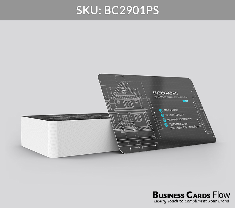 Business Cards Flow Pearson Smith Business Cards BC2901PS Style 2 - Choose from premium paper stocks, shapes and sizes. Custom cards, made your way. Shop Now! Custom premium business cards ship free. Pearson Smith Business Cards - BC2901PS Realtors Business Cards Flow for Pearson Smith
