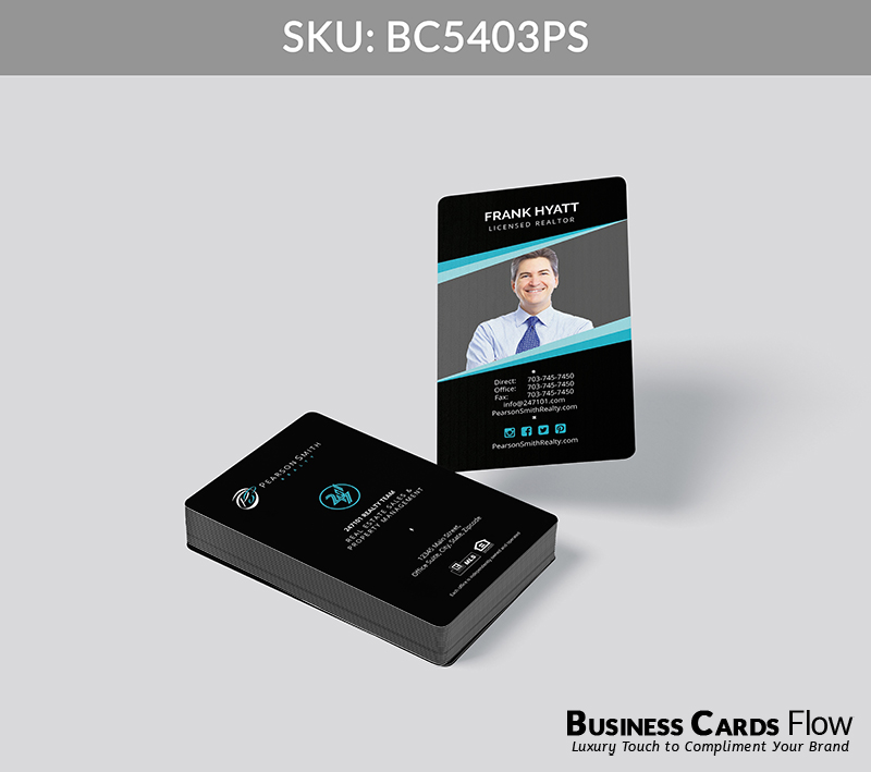 Business Cards Flow Pearson Smith Business Cards BC5403PS Style 26 - Choose from premium paper stocks, shapes and sizes. Custom cards, made your way. Shop Now! Custom premium business cards ship free. Pearson Smith Business Cards - BC5403PS Realtors Business Cards Flow for Pearson Smith