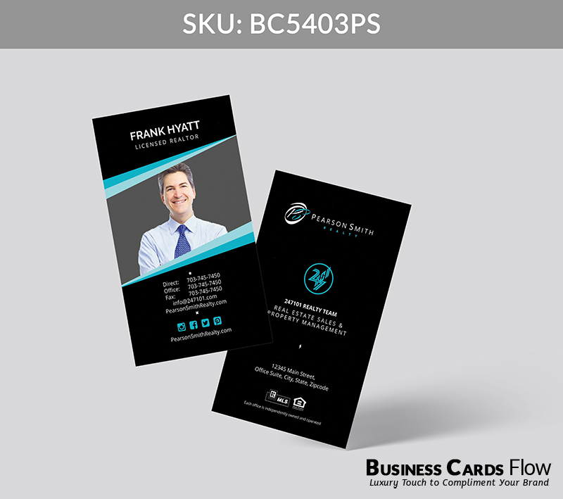 Business Cards Flow Pearson Smith Business Cards BC5403PS Style 30 - Choose from premium paper stocks, shapes and sizes. Custom cards, made your way. Shop Now! Custom premium business cards ship free. Pearson Smith Business Cards - BC5403PS Realtors Business Cards Flow for Pearson Smith