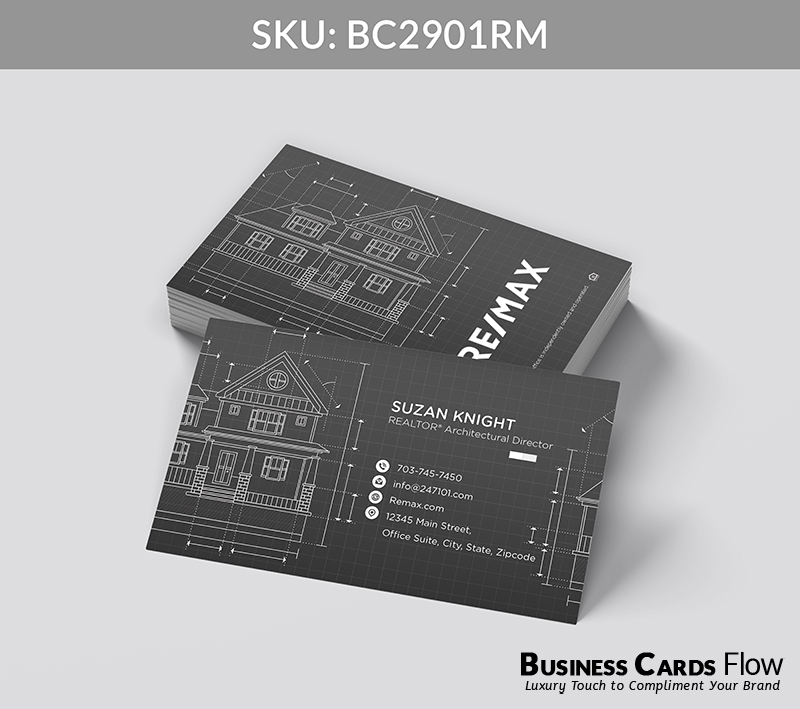 Business Cards Flow Remax Business Cards BC2901RM Style 24 - Choose from premium paper stocks, shapes and sizes. Custom cards, made your way. Shop Now! Custom premium business cards ship free. REMAX Business Cards - BC2901RM Realtors Business Cards Flow for REMAX