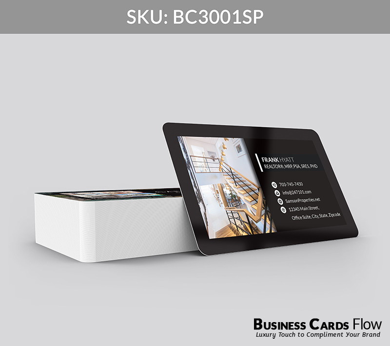 Business Cards Flow Samson Properties Business Cards BC3001SP Style 2 - Choose from premium paper stocks, shapes and sizes. Custom cards, made your way. Shop Now! Custom premium business cards ship free. Samson Properties Business Cards - BC3001SP Realtors Business Cards Flow for Samson Properties