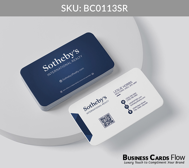 Business Cards Flow Sotheby Realty Business Cards BC0113SR Style 20 - Choose from premium paper stocks, shapes and sizes. Custom cards, made your way. Shop Now! Custom premium business cards ship free. Sotheby’s International Realty Business Cards - BC0113SR Realtors Business Cards Flow for Sotheby's Realty