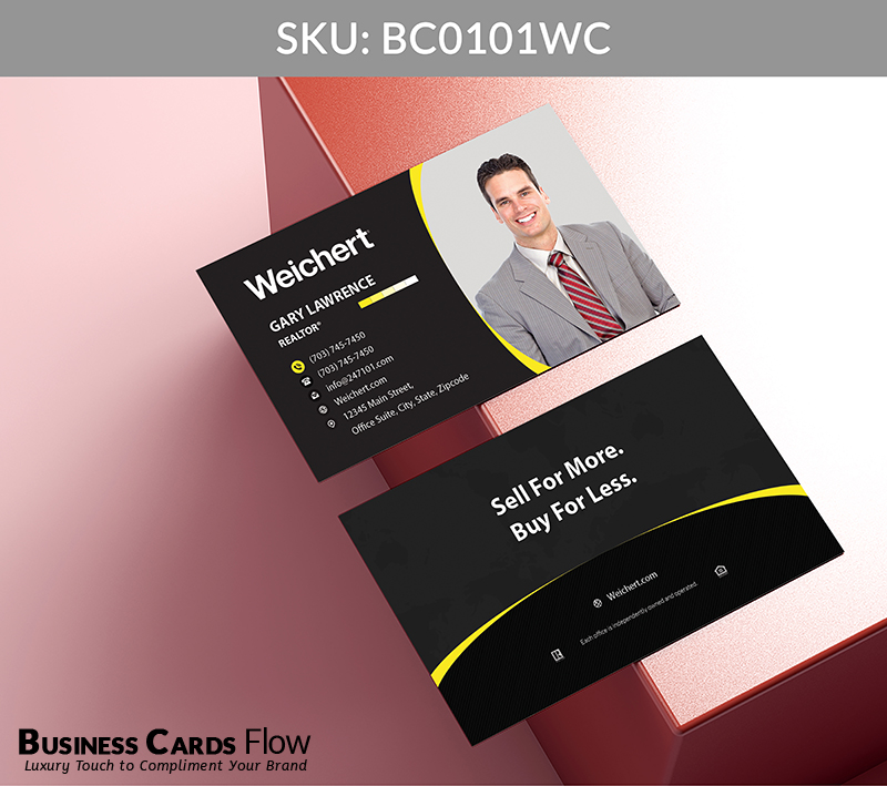 Business Cards Flow Weichert Business Cards BC0101WC Style 5 - Choose from premium paper stocks, shapes and sizes. Custom cards, made your way. Shop Now! Custom premium business cards ship free. Weichert Business Cards - BC0101WC Realtors Business Cards Flow for Weichert