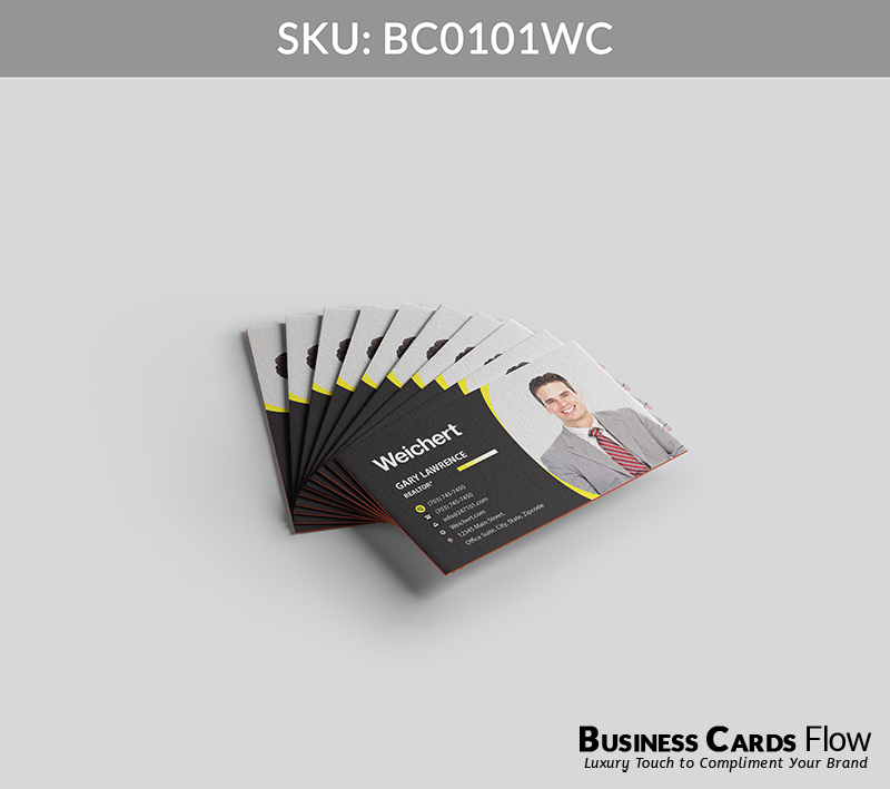Business Cards Flow Weichert Business Cards BC0101WC Style 6 - Choose from premium paper stocks, shapes and sizes. Custom cards, made your way. Shop Now! Custom premium business cards ship free. Weichert Business Cards - BC0101WC Realtors Business Cards Flow for Weichert