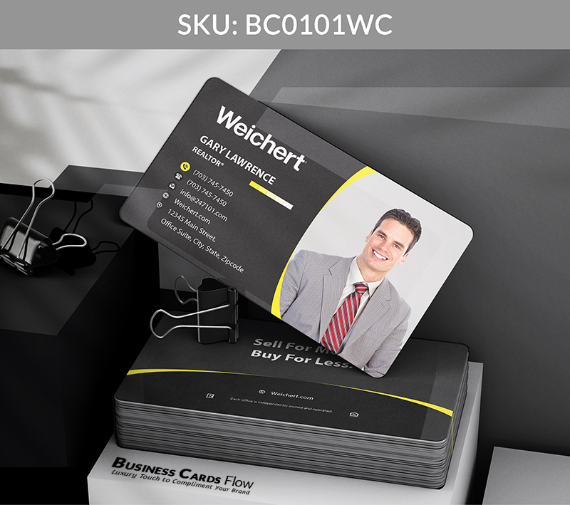 Business Cards Flow Weichert Business Cards BC0101WC Style 8 - Choose from premium paper stocks, shapes and sizes. Custom cards, made your way. Shop Now! Custom premium business cards ship free. Weichert Business Cards - BC0101WC Realtors Business Cards Flow for Weichert