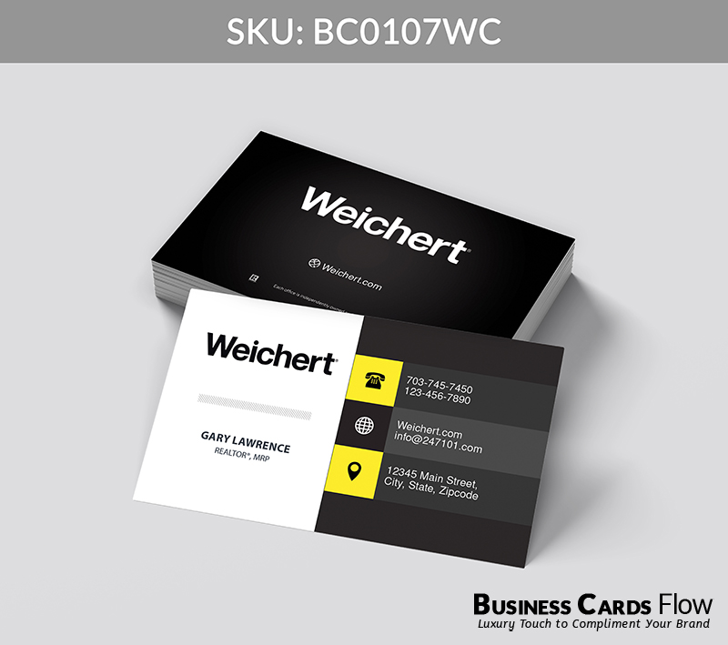 Business Cards Flow Weichert Business Cards BC0107WC Style 24 - Choose from premium paper stocks, shapes and sizes. Custom cards, made your way. Shop Now! Custom premium business cards ship free. Weichert Business Cards - BC0107WC Realtors Business Cards Flow for Weichert