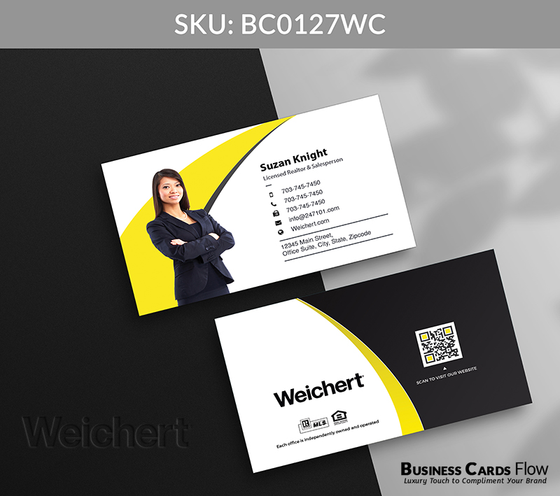 Business Cards Flow Weichert Business Cards BC0127WC Style 12 - Choose from premium paper stocks, shapes and sizes. Custom cards, made your way. Shop Now! Custom premium business cards ship free. Weichert Business Cards - BC0127WC Realtors Business Cards Flow for Weichert