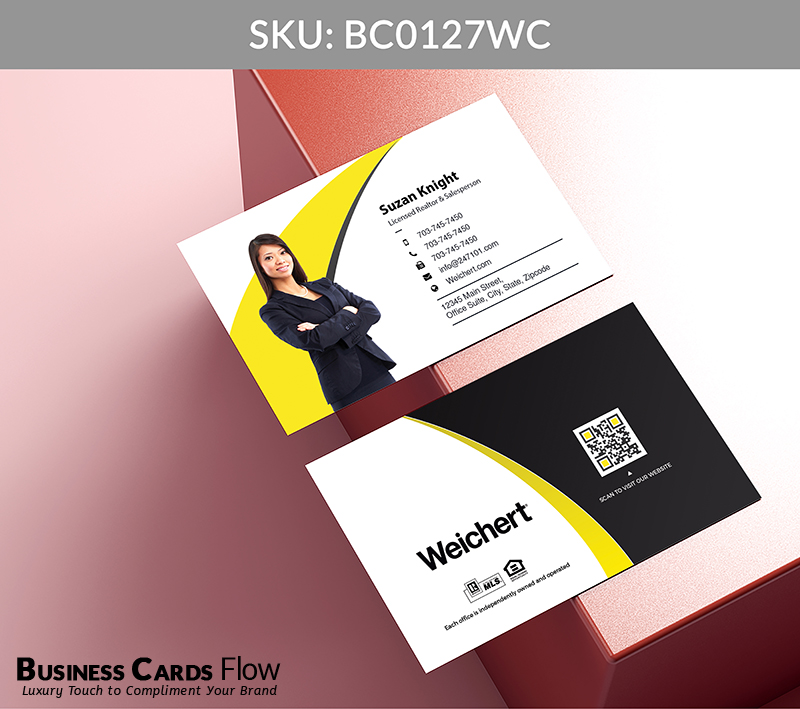 Business Cards Flow Weichert Business Cards BC0127WC Style 5 - Choose from premium paper stocks, shapes and sizes. Custom cards, made your way. Shop Now! Custom premium business cards ship free. Weichert Business Cards - BC0127WC Realtors Business Cards Flow for Weichert