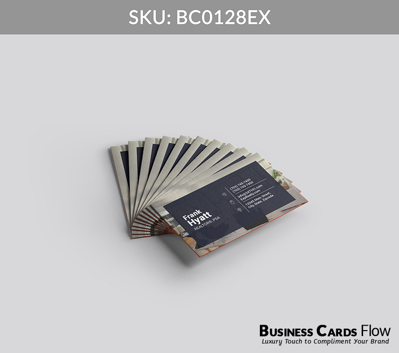 Business Cards Flow eXp Realty Business Cards BC0128EX Style 6 - Choose from premium paper stocks, shapes and sizes. Custom cards, made your way. Shop Now! Custom premium business cards ship free. eXp Realty Business Cards - BC0128EX Realtors Business Cards Flow for eXp Realty