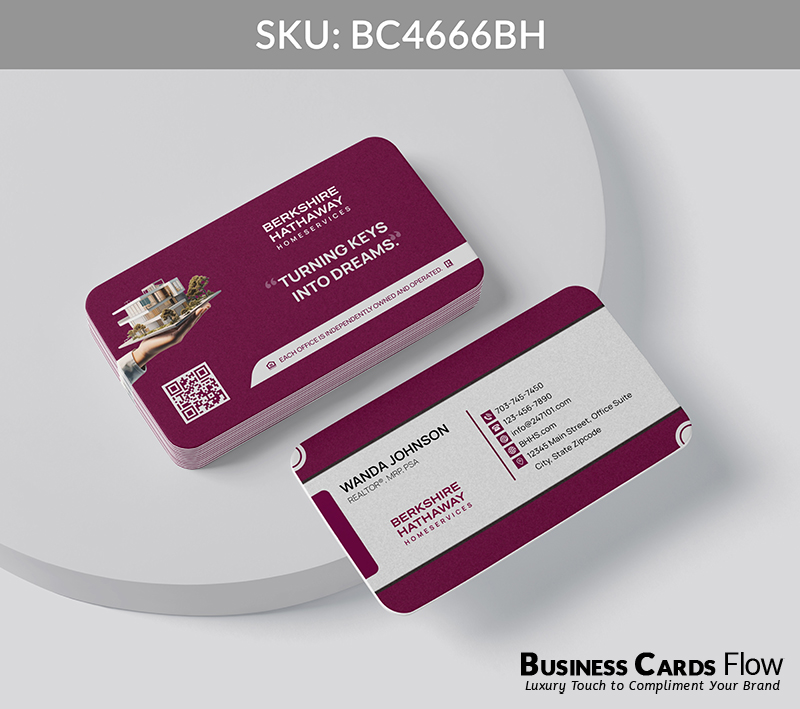 Business Cards Flow Berkshire Hathaway Business Cards BC4666BH Style 20 - Business Cards Flow - Choose from premium paper stocks, shapes and sizes. Custom cards, made your way. Shop Now! Custom premium business cards ship free.