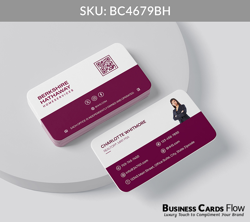 Business Cards Flow Berkshire Hathaway Business Cards BC4679BH Style 20 - Business Cards Flow - Choose from premium paper stocks, shapes and sizes. Custom cards, made your way. Shop Now! Custom premium business cards ship free.