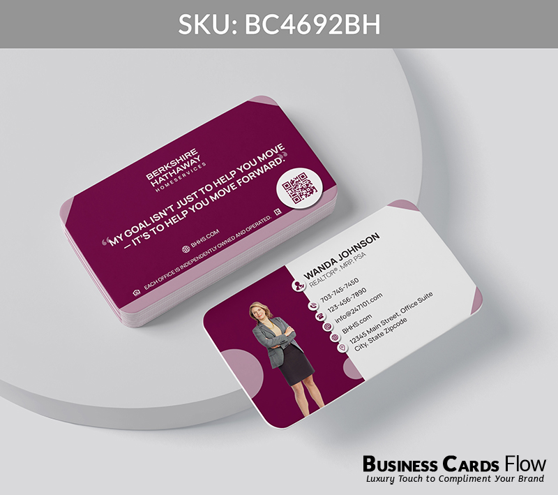 Business Cards Flow Berkshire Hathaway Business Cards BC4692BH Style 20 - Business Cards Flow - Choose from premium paper stocks, shapes and sizes. Custom cards, made your way. Shop Now! Custom premium business cards ship free.
