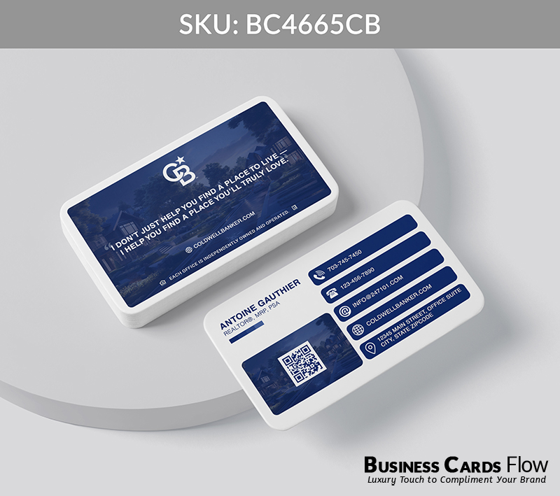 Business Cards Flow Coldwell Banker Business Cards BC4665CB Style 20 - Business Cards Flow - Choose from premium paper stocks, shapes and sizes. Custom cards, made your way. Shop Now! Custom premium business cards ship free.