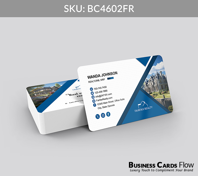 Business Cards Flow Fairfax Realty Business Cards BC4602FR Style 23 - Choose from premium paper stocks, shapes and sizes. Custom cards, made your way. Shop Now! Custom premium business cards ship free. Business Cards Flow Fairfax Realty Business Cards BC4602FR Style 23 - Business Cards Flow - Choose from premium paper stocks, shapes and sizes. Custom cards, made your way. Shop Now! Custom premium business cards ship free.