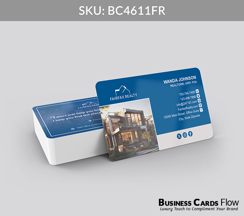 Business Cards Flow Fairfax Realty Business Cards BC4611FR Style 23 - Choose from premium paper stocks, shapes and sizes. Custom cards, made your way. Shop Now! Custom premium business cards ship free. Business Cards Flow Fairfax Realty Business Cards BC4611FR Style 23 - Business Cards Flow - Choose from premium paper stocks, shapes and sizes. Custom cards, made your way. Shop Now! Custom premium business cards ship free.
