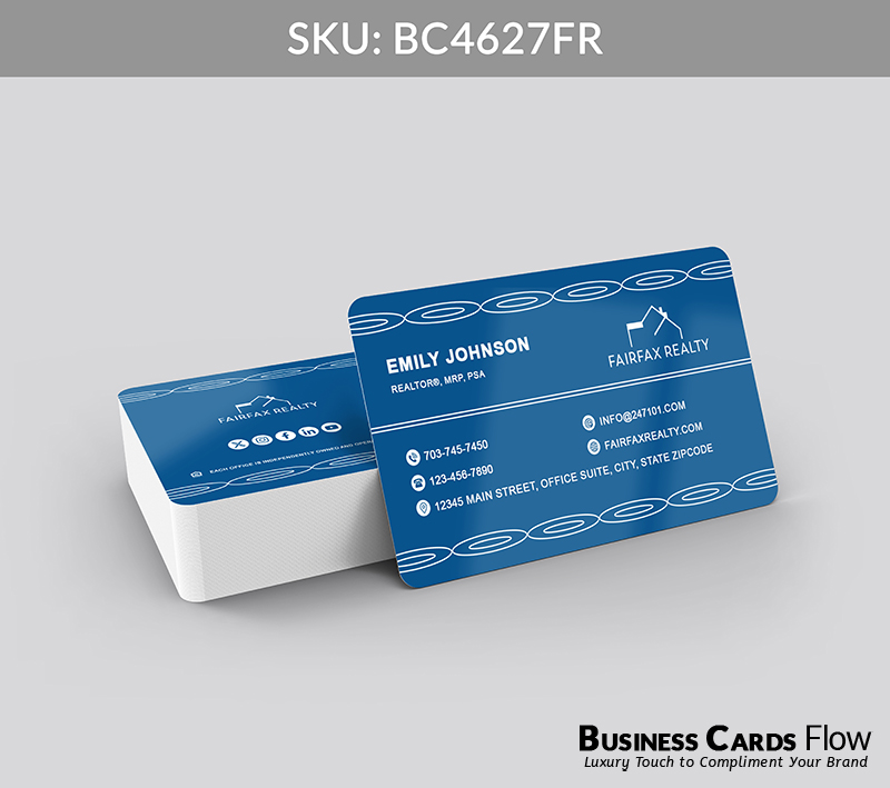 Business Cards Flow Fairfax Realty Business Cards BC4627FR Style 23 - Choose from premium paper stocks, shapes and sizes. Custom cards, made your way. Shop Now! Custom premium business cards ship free. Business Cards Flow Fairfax Realty Business Cards BC4627FR Style 23 - Business Cards Flow - Choose from premium paper stocks, shapes and sizes. Custom cards, made your way. Shop Now! Custom premium business cards ship free.