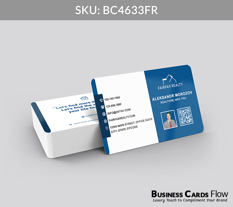 Business Cards Flow Fairfax Realty Business Cards BC4633FR Style 23 - Choose from premium paper stocks, shapes and sizes. Custom cards, made your way. Shop Now! Custom premium business cards ship free. Business Cards Flow Fairfax Realty Business Cards BC4633FR Style 23 - Business Cards Flow - Choose from premium paper stocks, shapes and sizes. Custom cards, made your way. Shop Now! Custom premium business cards ship free.