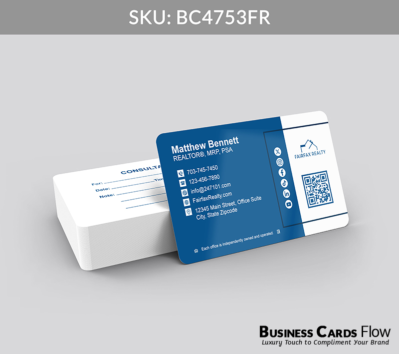 Business Cards Flow Fairfax Realty Business Cards BC4753FR Style 23 - Choose from premium paper stocks, shapes and sizes. Custom cards, made your way. Shop Now! Custom premium business cards ship free. Business Cards Flow Fairfax Realty Business Cards BC4753FR Style 23 - Business Cards Flow - Choose from premium paper stocks, shapes and sizes. Custom cards, made your way. Shop Now! Custom premium business cards ship free.