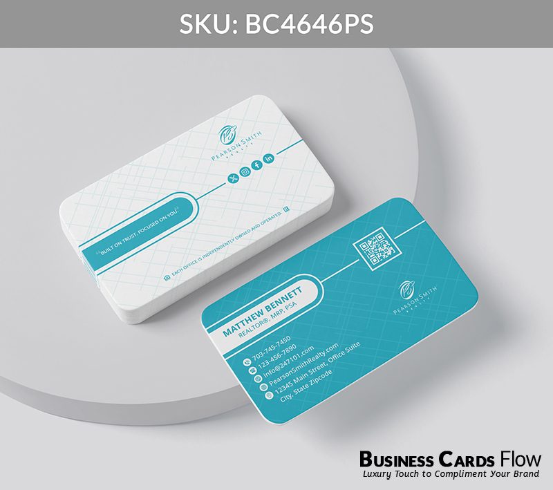 Business Cards Flow Pearson Smith Business Cards BC4646PS Style 20 - Business Cards Flow - Choose from premium paper stocks, shapes and sizes. Custom cards, made your way. Shop Now! Custom premium business cards ship free.